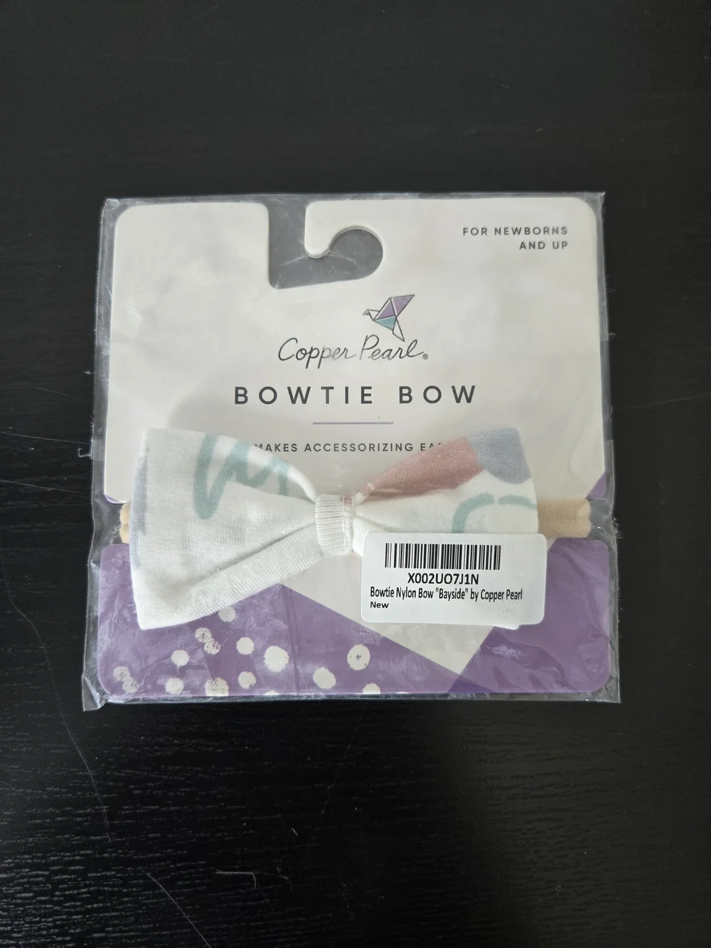 Copper Pearl Bayside Bowtie Bow